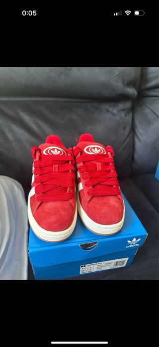 Zapatillas Adidas Campus 00s Rojas Talla 39