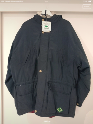 Chaqueta Kappa Vintage Talla XL Azul