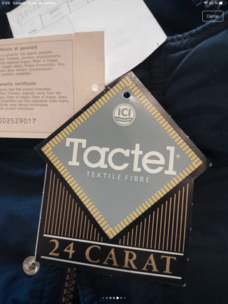 Chaqueta Kappa Vintage Talla XL Azul