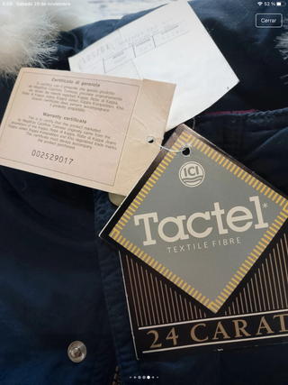 Chaqueta Kappa Vintage Talla XL Azul