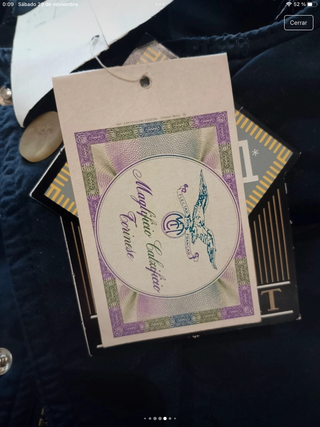 Chaqueta Kappa Vintage Talla XL Azul