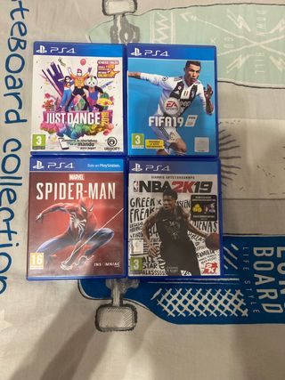 juegos PS4 en perfecto estado