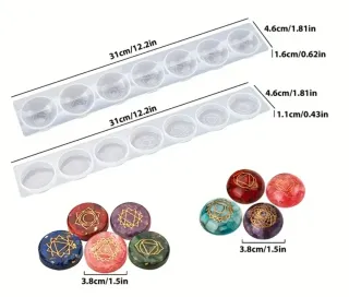 Moldes Silicona 7 Chakras Esfera