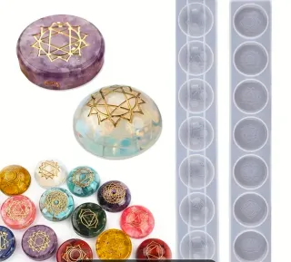 Moldes Silicona 7 Chakras Esfera