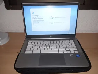 HP Chromebook 14a-na0060nb azerty blanco