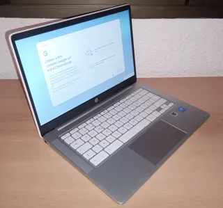 HP Chromebook 14a-na0060nb azerty blanco