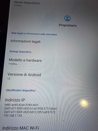 Tablet SGIN 10” 128GB Android 12