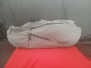 Bolsa Columbus Gris/Roja Nueva con etiqueta
