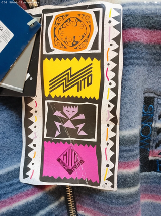 Chaqueta Mito to the limit vintage Reversible Ta.L