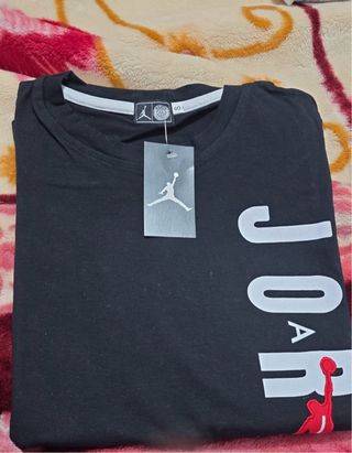 Camiseta Jordan Negra Talla S