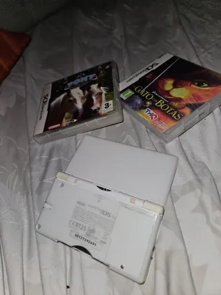 Nintendo DS Blanca ( nds ) + Juegos