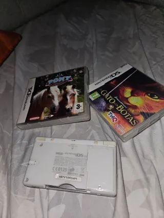 Nintendo DS Blanca ( nds ) + Juegos