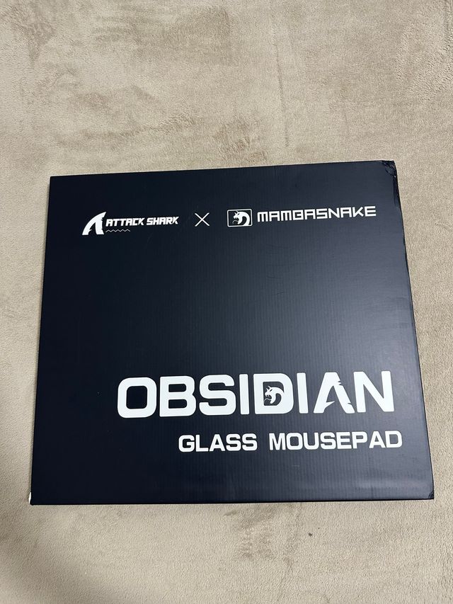 ATTACK SHARK CM05 Alfombrilla De Ratón De Cristal