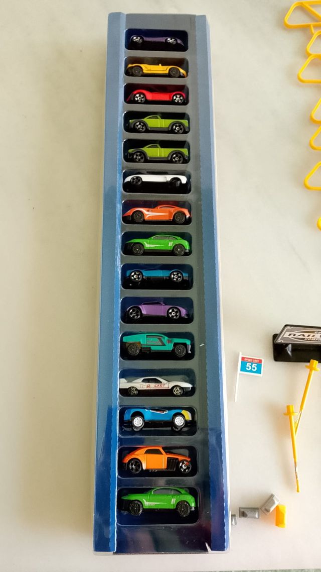 Garagem de 5 Níveis com Carros Incluídos da Teamsterz