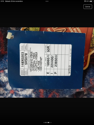 Chaqueta vintage Mito talla XL