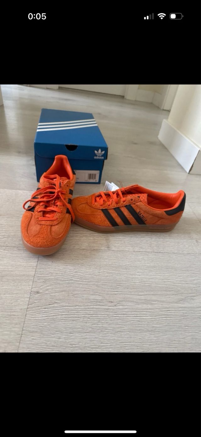 Zapatillas Adidas Naranja Sin Estrenar