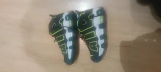 Zapatillas Nike Air More Uptempo Negro/Verde