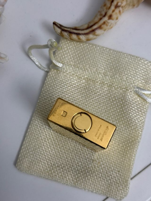 Accendino Dupont Vintage Placcato Oro