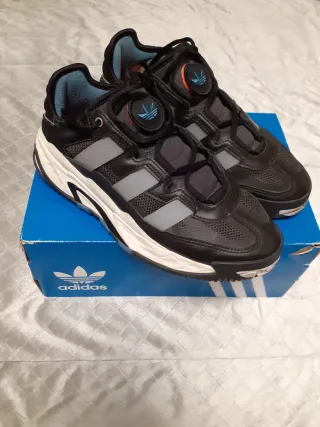 Scarpe Adidas Uomo Tg 40 Nere Grigie