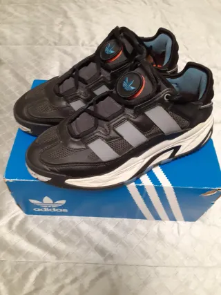 Scarpe Adidas Uomo Tg 40 Nere Grigie