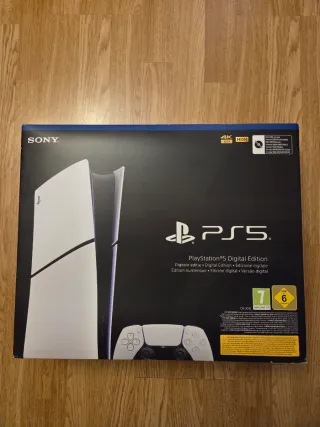 PS5 1TB Digital + 2 mandos + base