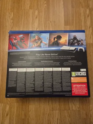 PS5 1TB Digital + 2 mandos + base