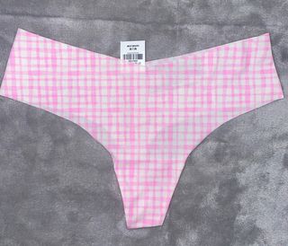 Braguita VSPink cuadros rosa talla M