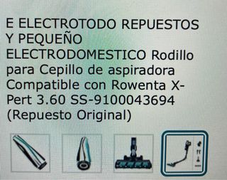 Rodillo Aspiradora Rowenta X-pert 3,60