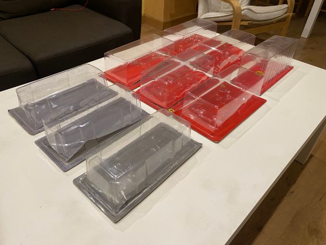 BLISTER COCHES ESCALA 1:24 F1 Y MAS EMBALAJES