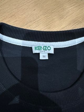 Sudadera Kenzo Tiger Paris Talla M Negra