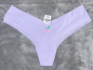 Braga PINK Talla M Lila Cerezas