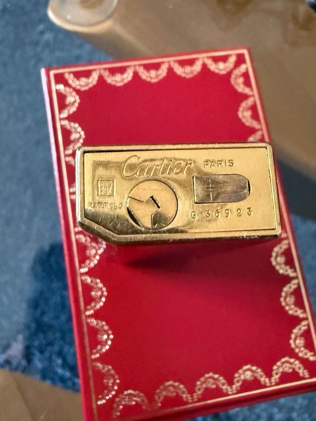 Cartier Accendino Laccato Blu