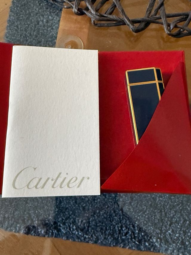 Cartier Accendino Laccato Blu