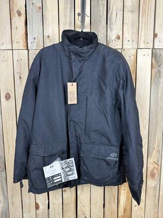 CHAQUETA T-XS DE MOTO NEGRO GARIBALDI