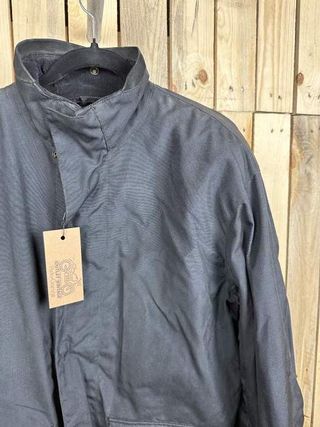 CHAQUETA T-XS DE MOTO NEGRO GARIBALDI