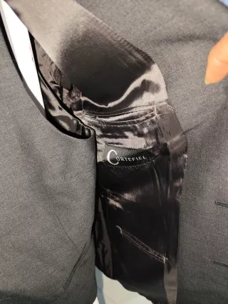 Traje Cortefiel Gris Oscuro Caballero