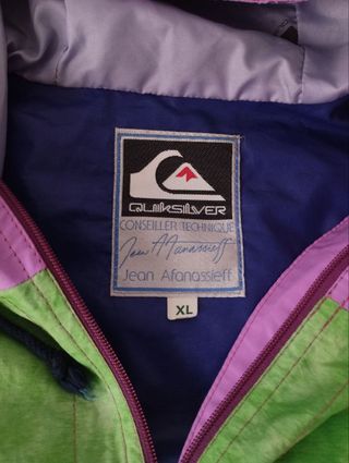 Anorak Quiksilver Vintage Jean Afanassieff 80s-90s