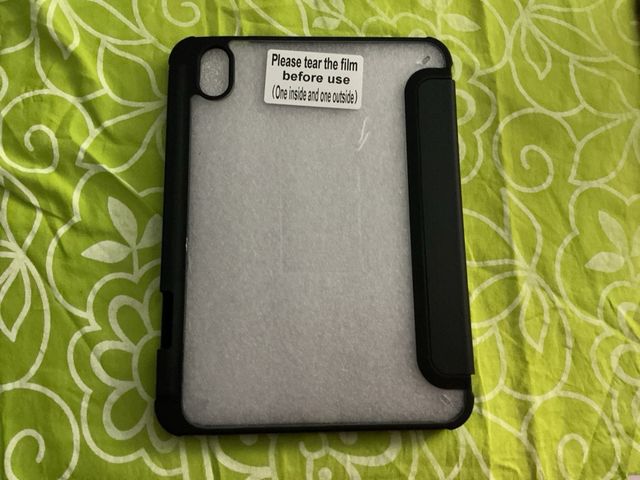 Capa para iPad Mini 4/5/7/9 Geração Preta