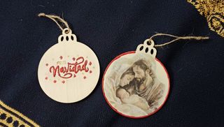 Bola Serigrafiada Navidad 8cm