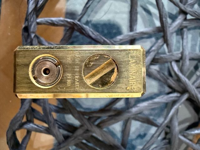 Accendino Flaminaire laccato rosso