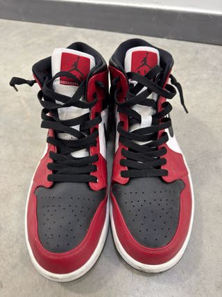 Zapatillas Nike Air Jordan Mid Rojo/Negro