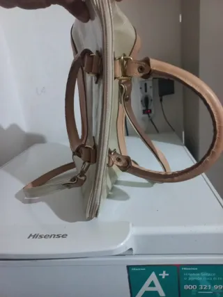 Borsa Louis Vuitton Beige/Marrone