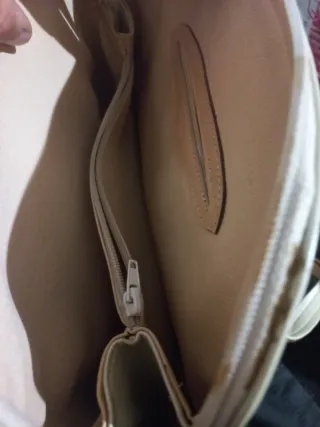 Borsa Louis Vuitton Beige/Marrone