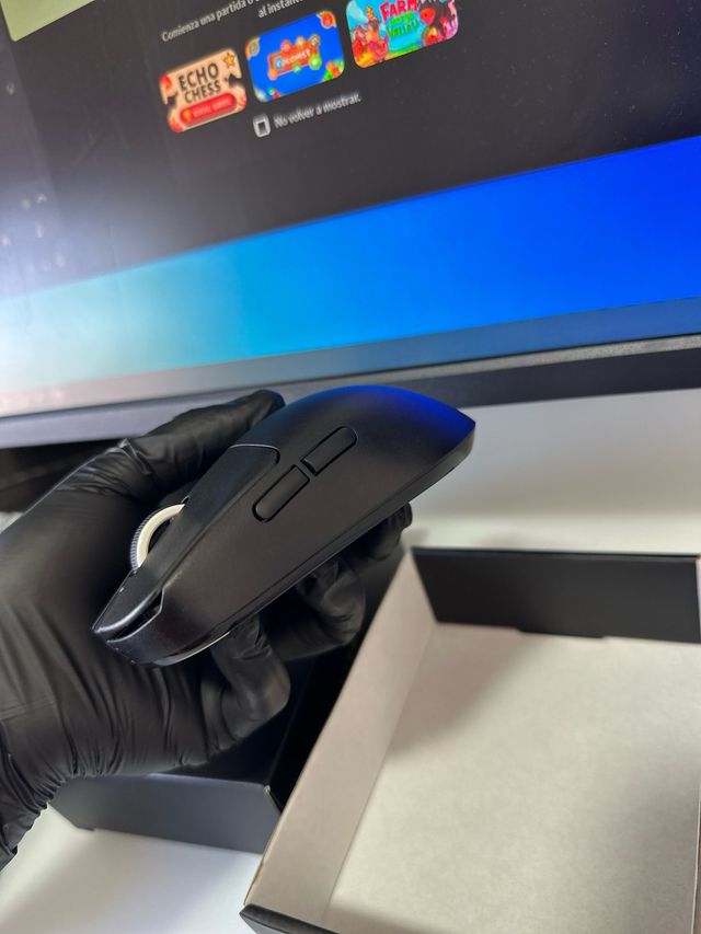 Ratón Inalámbrico VXE R1 PRO negro