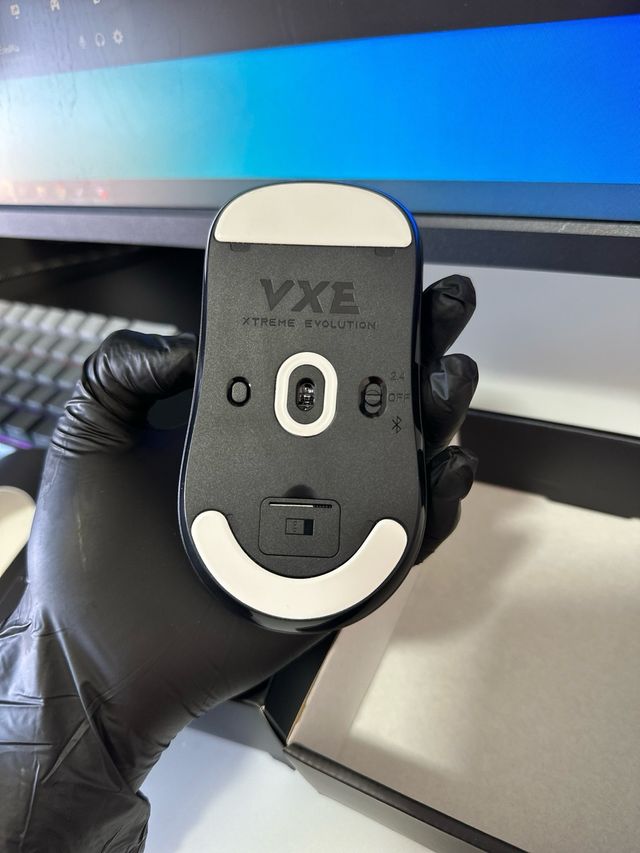 Ratón Inalámbrico VXE R1 PRO negro