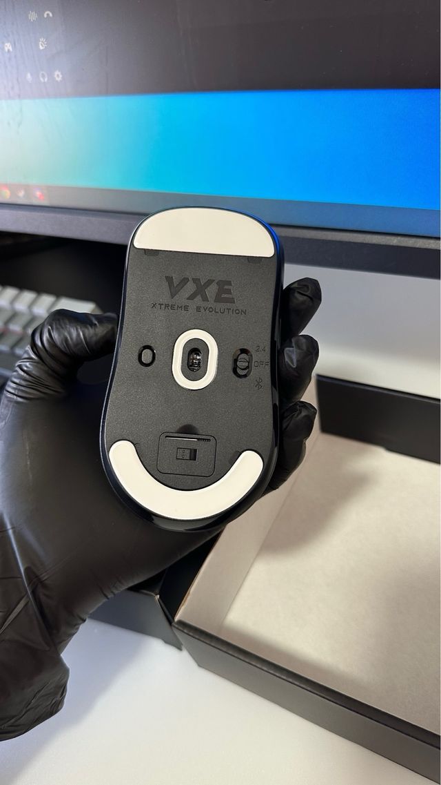 Ratón Inalámbrico VXE R1 PRO negro