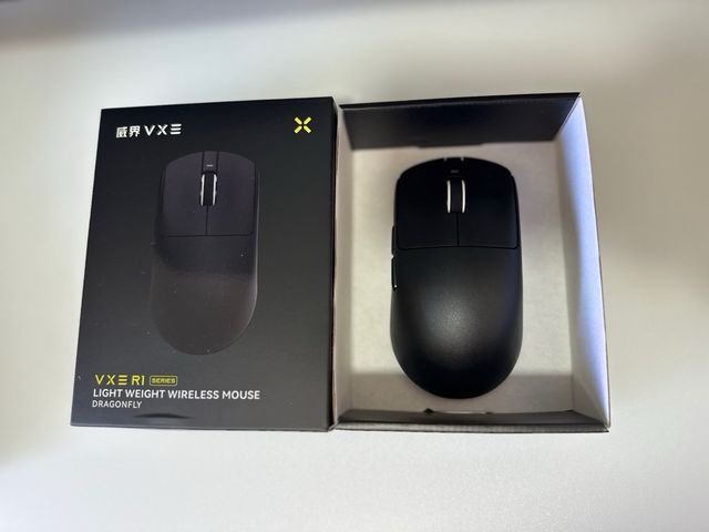 Ratón Inalámbrico VXE R1 PRO negro