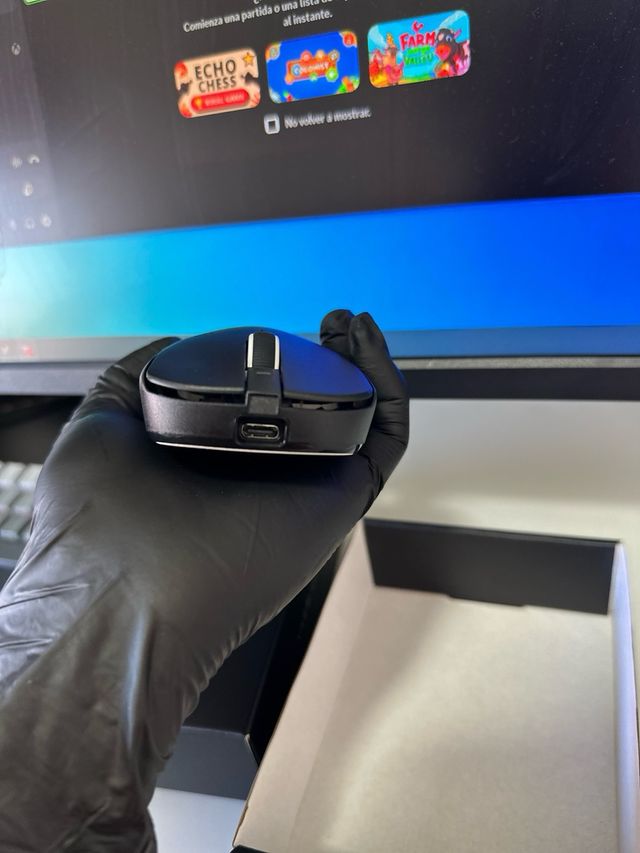 Ratón Inalámbrico VXE R1 PRO negro