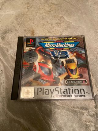 Micro Machines V3 PS1 Platinum