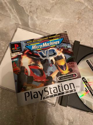 Micro Machines V3 PS1 Platinum